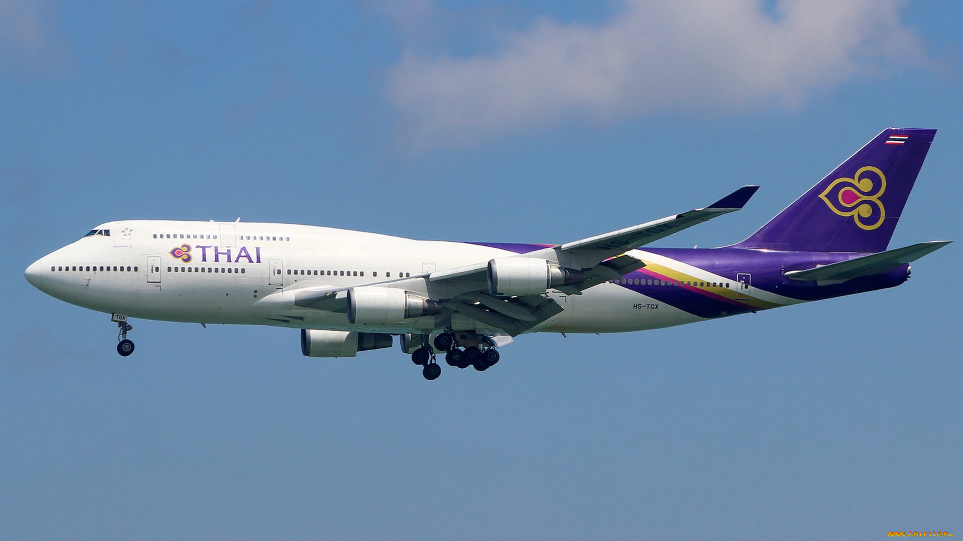 b747-4d7, авиация, пассажирские, самолёты, авиалайнер