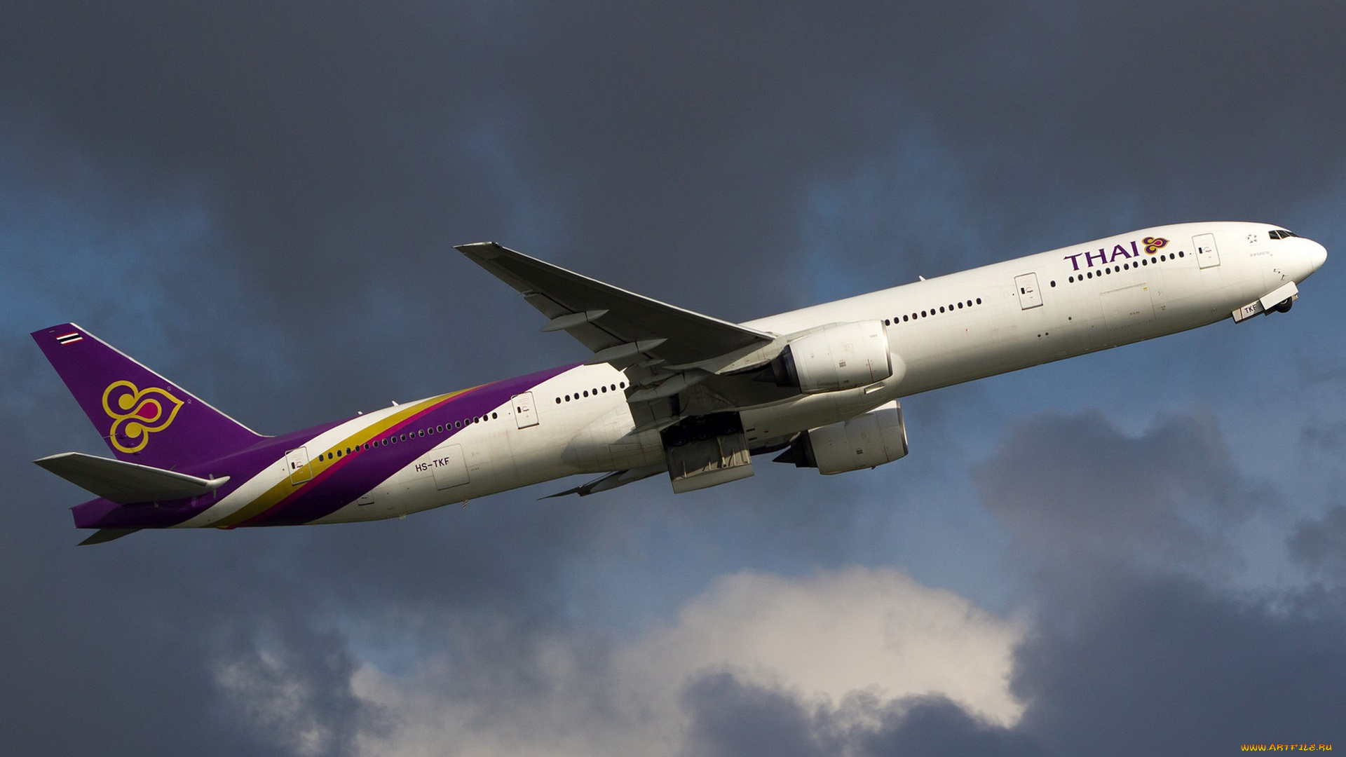 b777-3d7, авиация, пассажирские, самолёты, авиалайнер