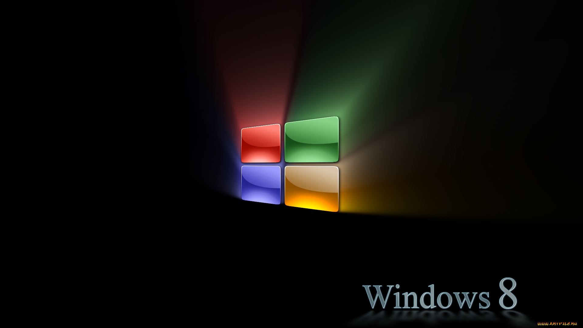 компьютеры, windows, 8, фон, логотип