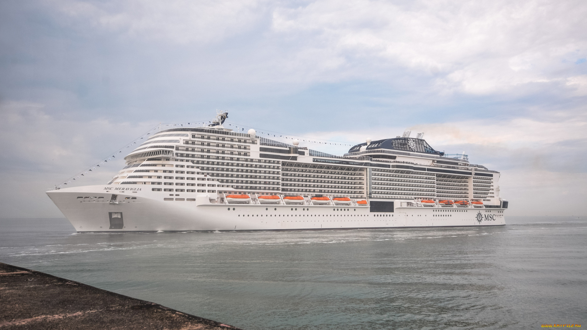 msc, meraviglia, корабли, лайнеры, круиз, лайнер