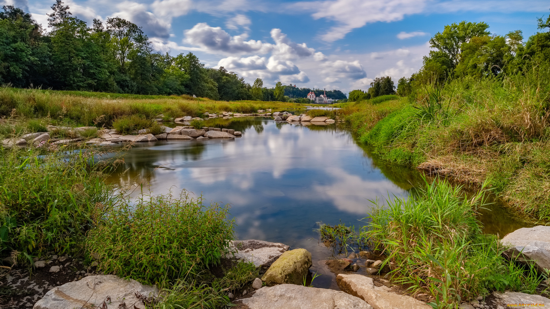 природа, реки, озера, простор