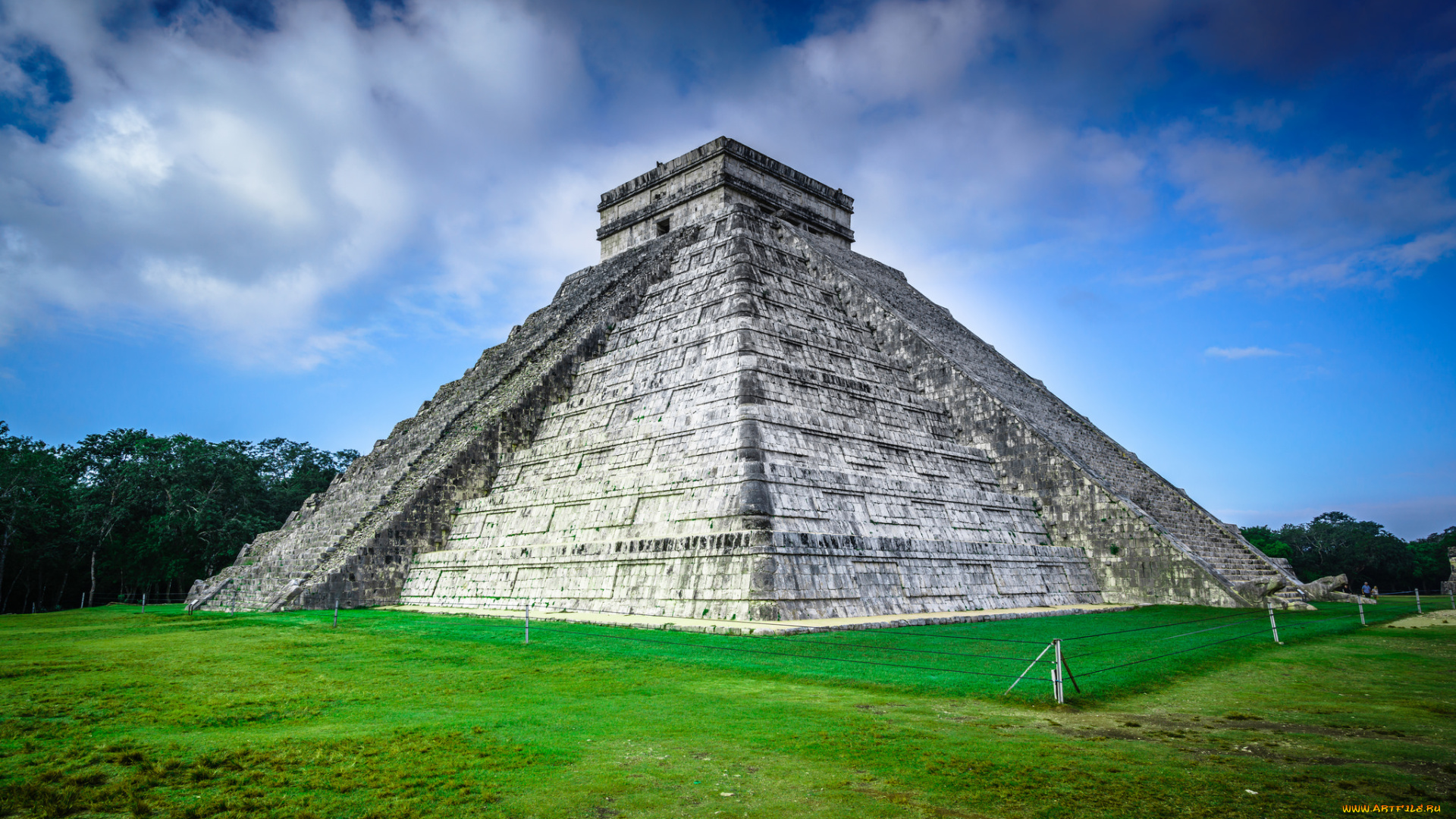 temple, of, kukulcan, города, -, исторические, , архитектурные, памятники, простор