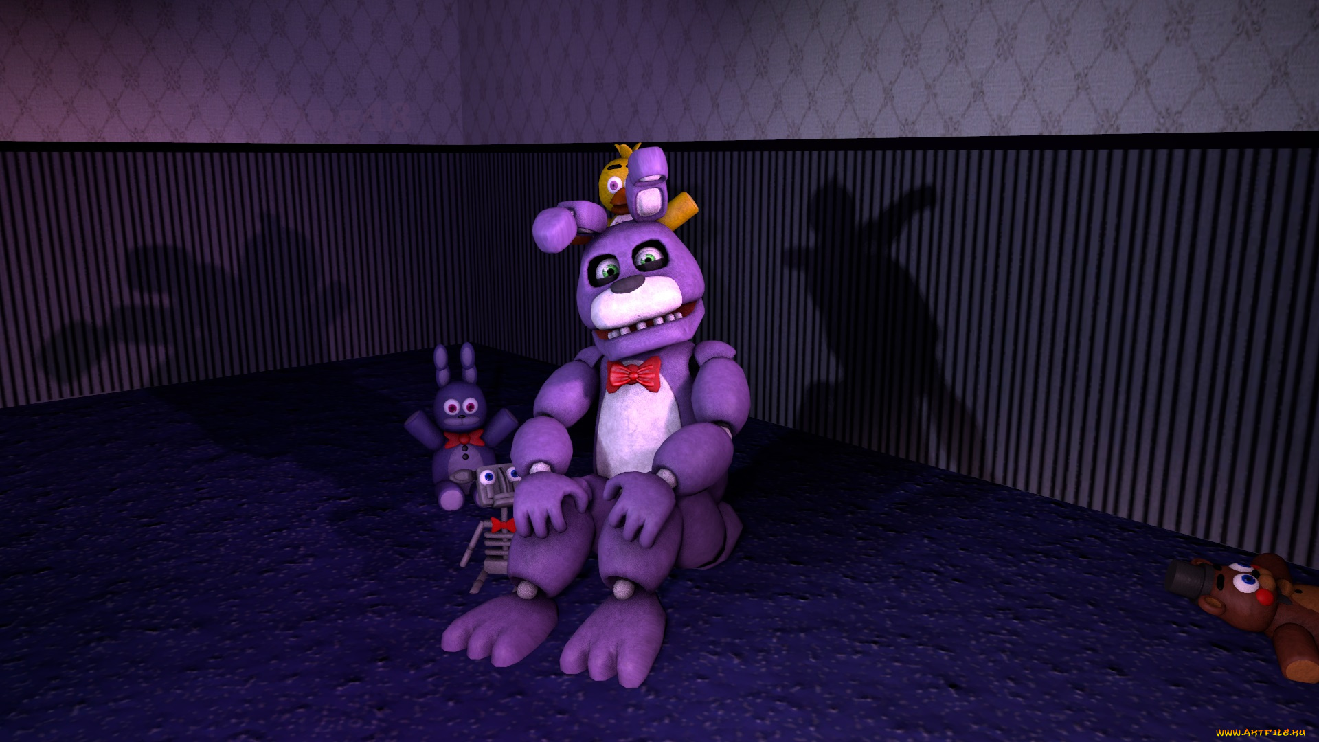 видео, игры, five, nights, at, freddy`s, five, nights, at, freddy's