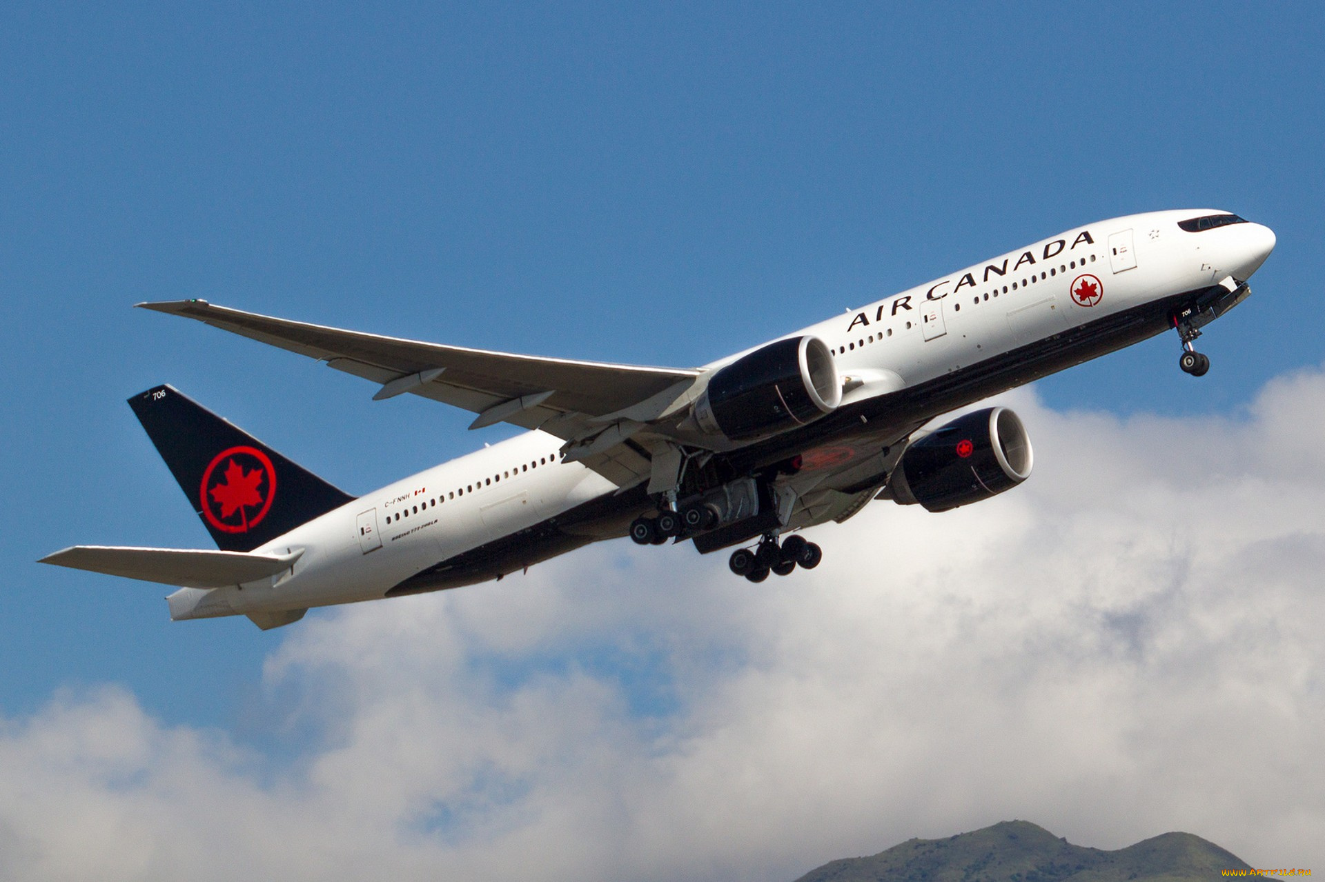 b777-233lr, авиация, пассажирские, самолёты, авиалайнер