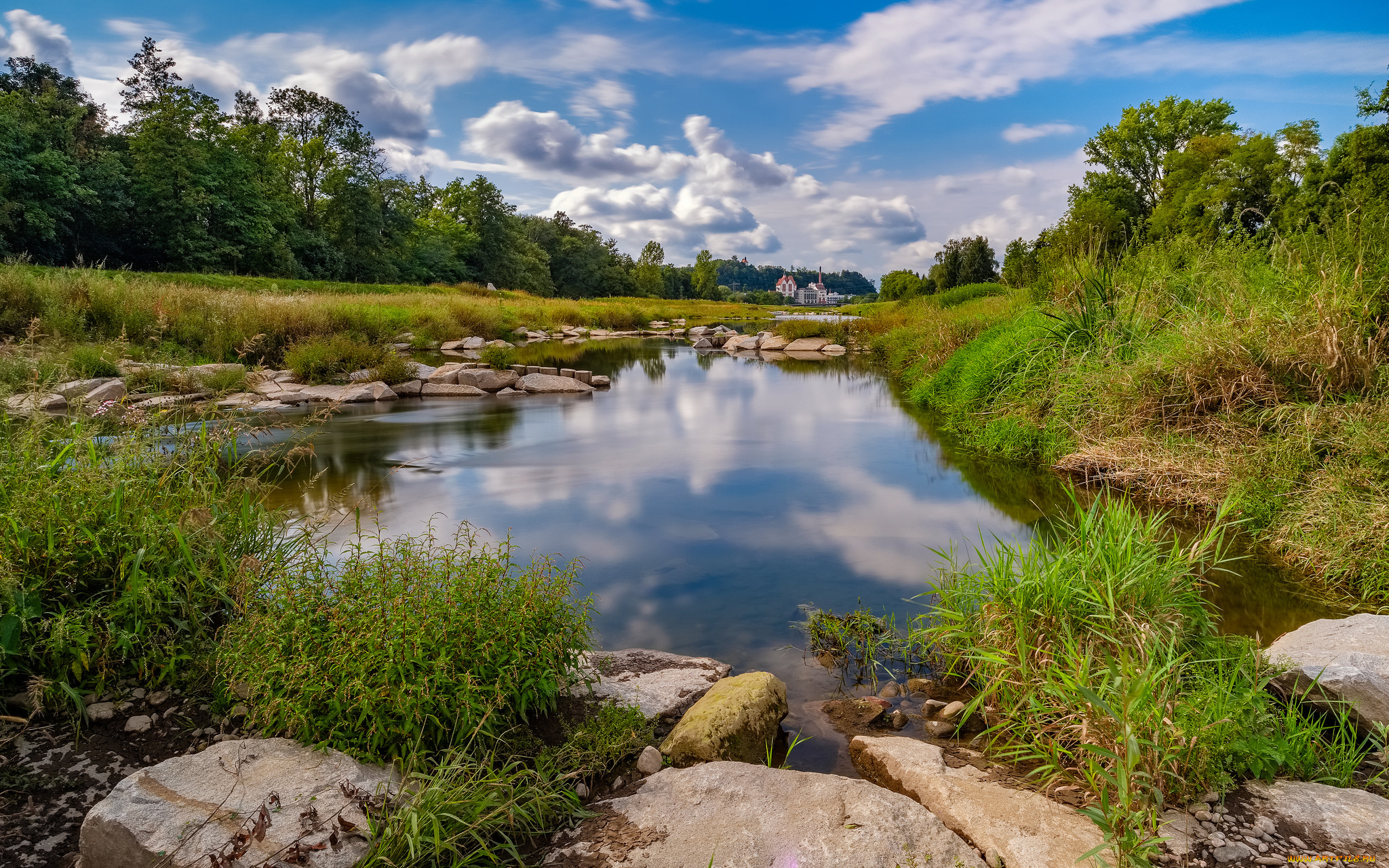 природа, реки, озера, простор