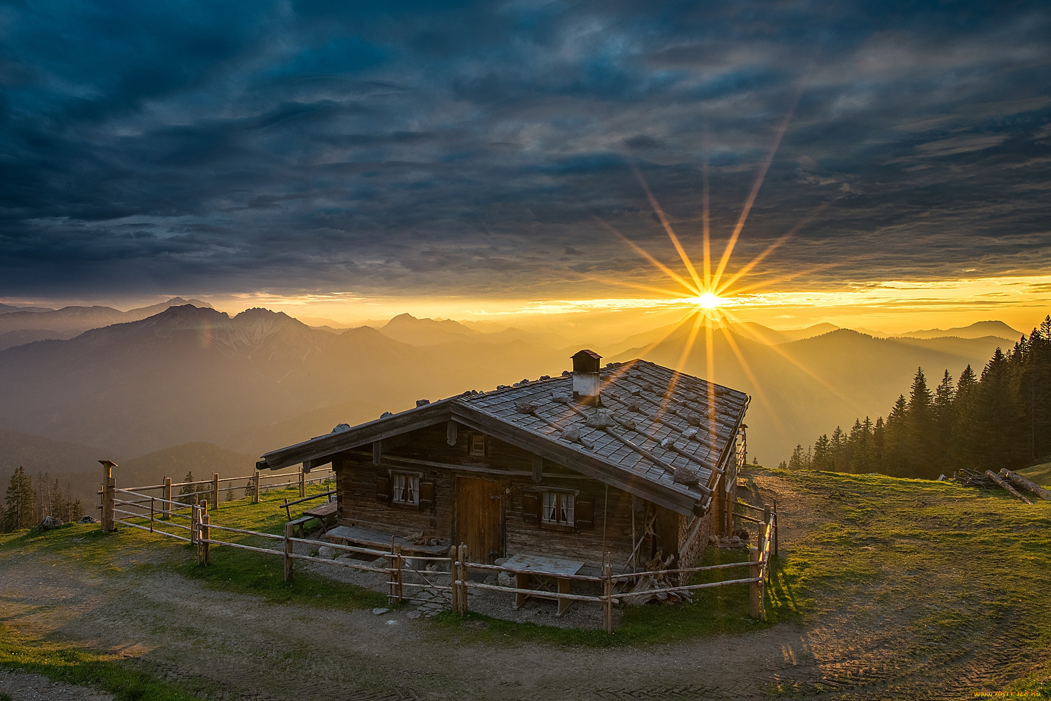 города, -, пейзажи, простор