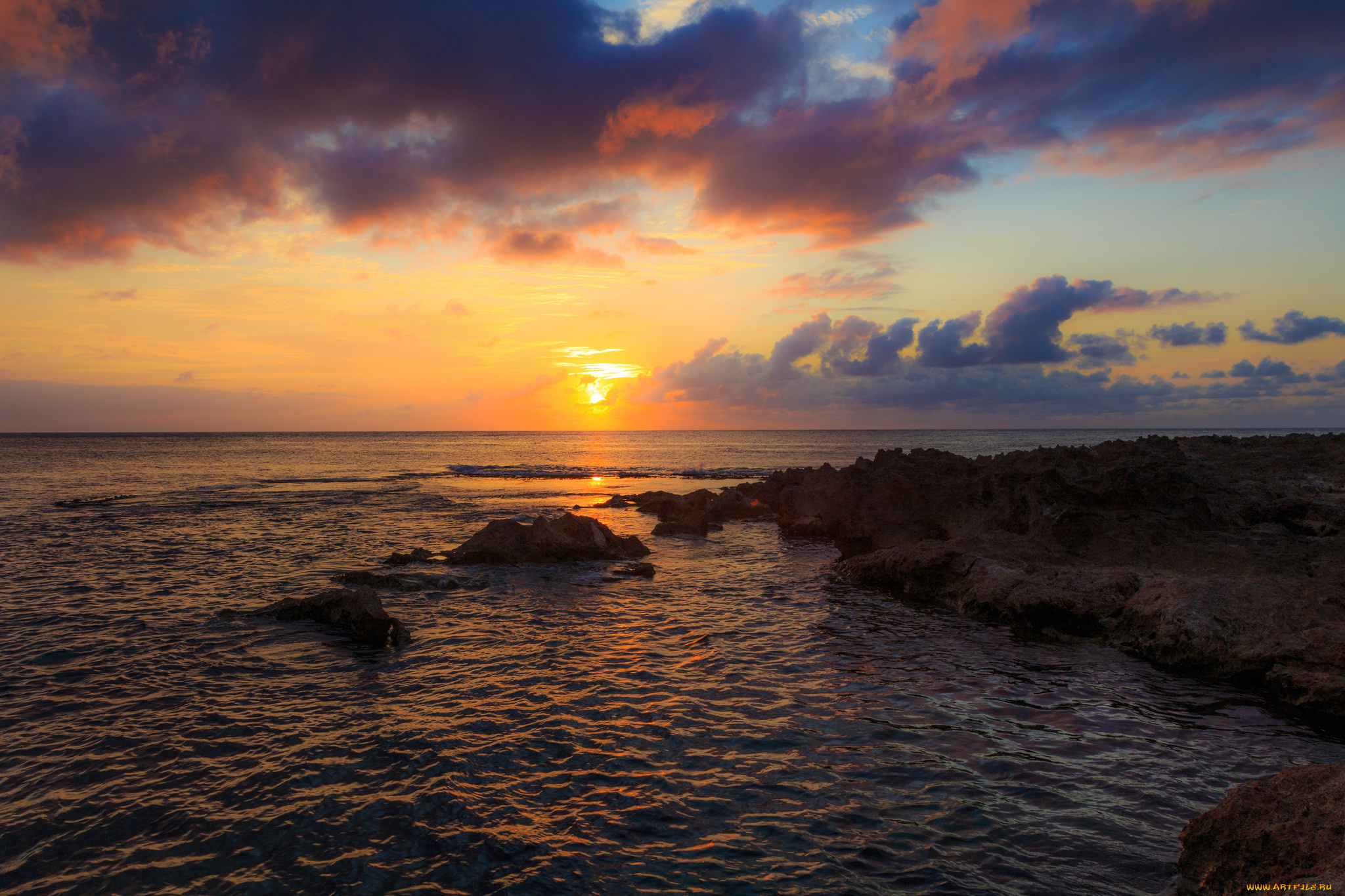 природа, восходы, закаты, простор