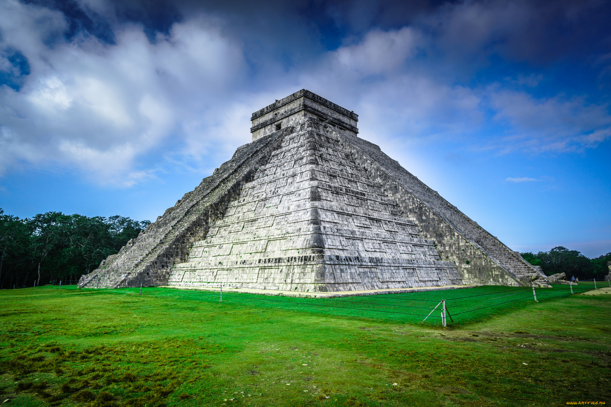 temple, of, kukulcan, города, -, исторические, , архитектурные, памятники, простор