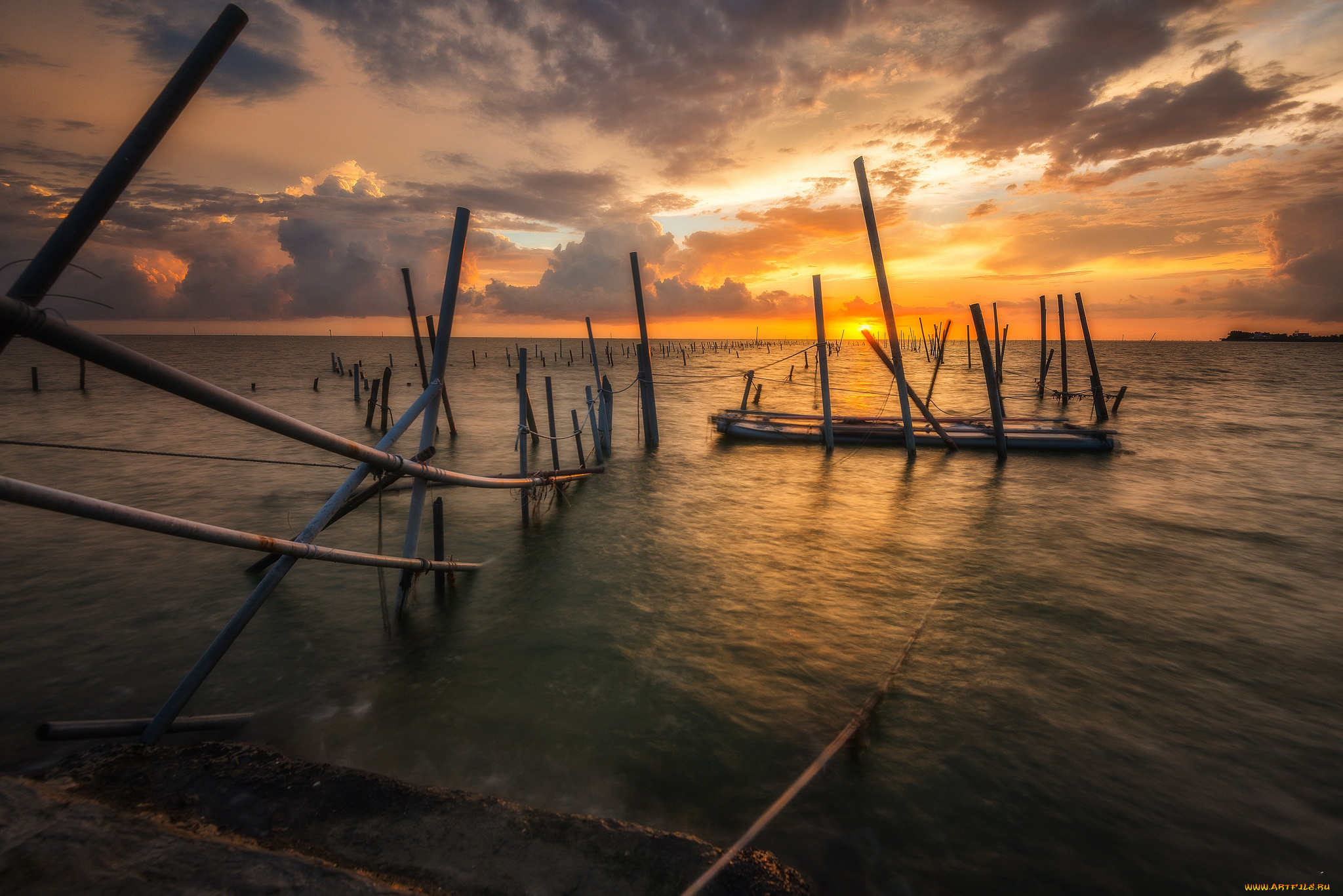 природа, восходы, закаты, простор