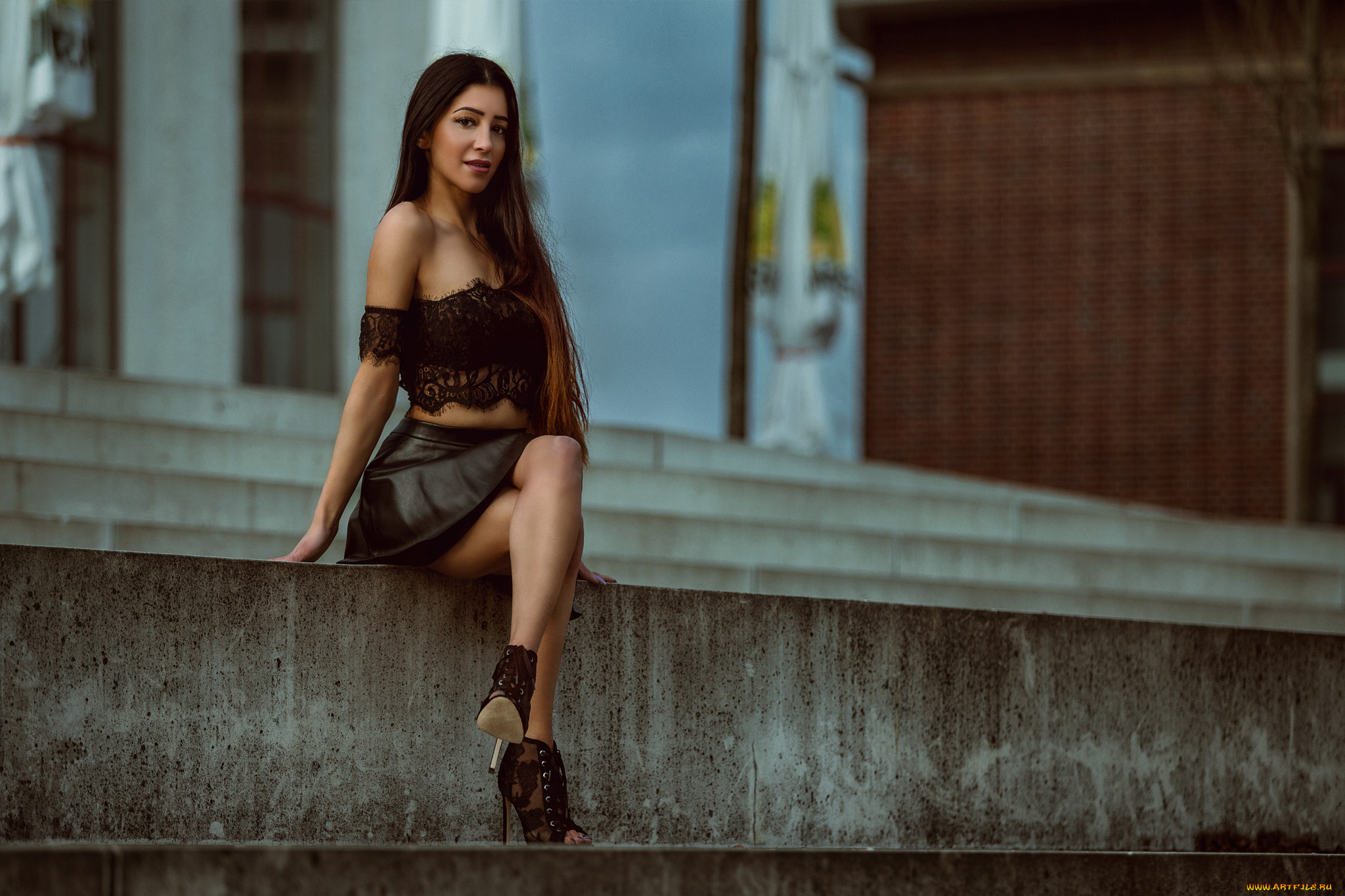 девушки, -, брюнетки, , шатенки, девушка, модель, брюнетка, красотка, стройная, флирт, поза, сексуальная, причёска, макияж