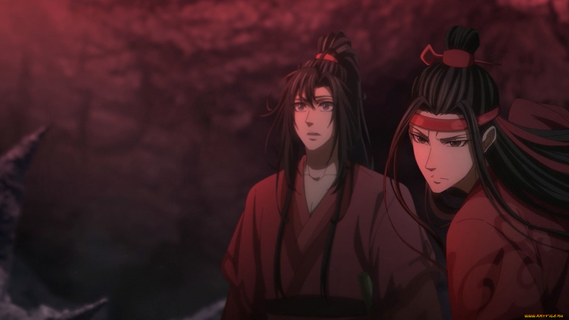 аниме, mo, dao, zu, shi, вэй, усянь, лань, ванцзи