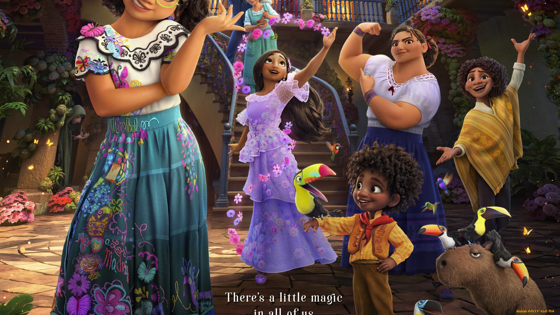 encanto, , , 2021, , мультфильмы, encanto, энканто, мультфильм, постер, персонаж, disney, studios