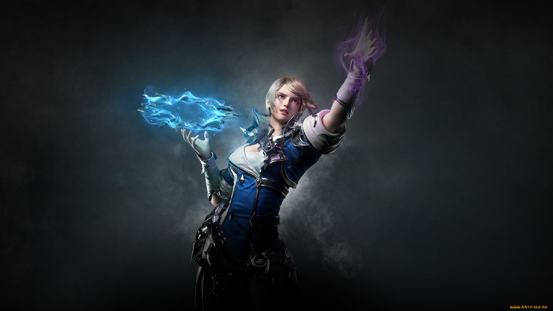 видео, игры, a3, , still, alive, девушка, магия