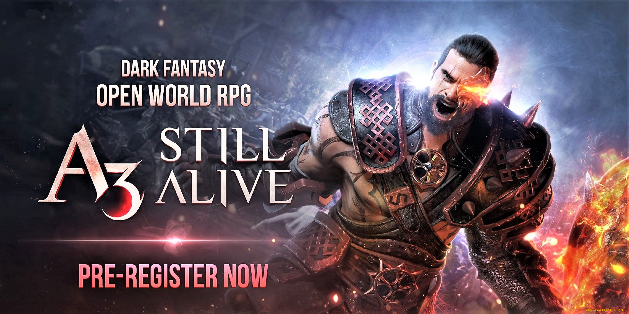 видео, игры, a3, , still, alive, воин, броня, магия, огонь