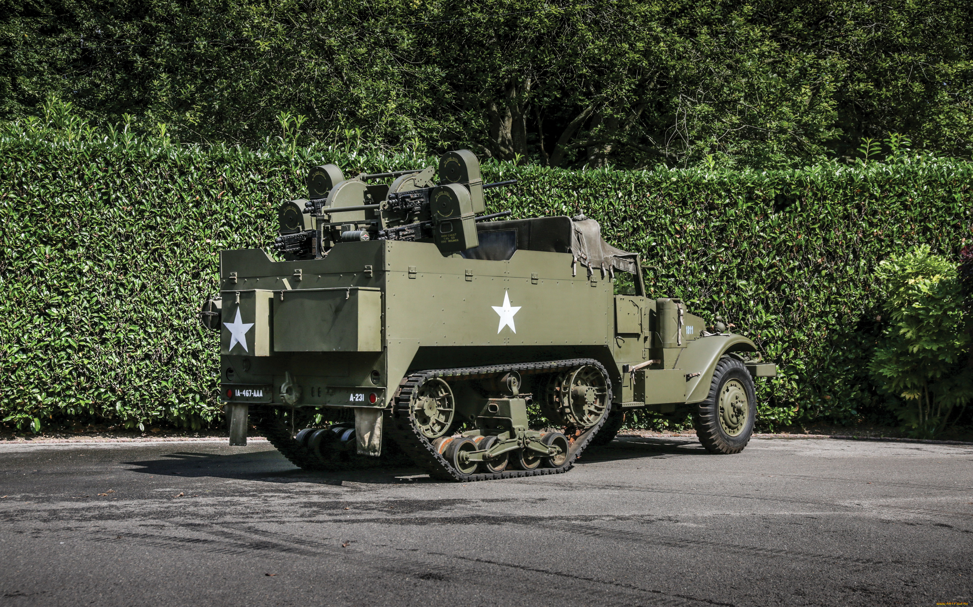 white, m16, mgmc, half-track, техника, военная, техника, white