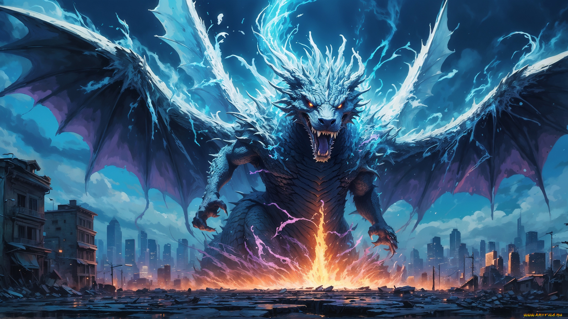 фэнтези, драконы, дракон