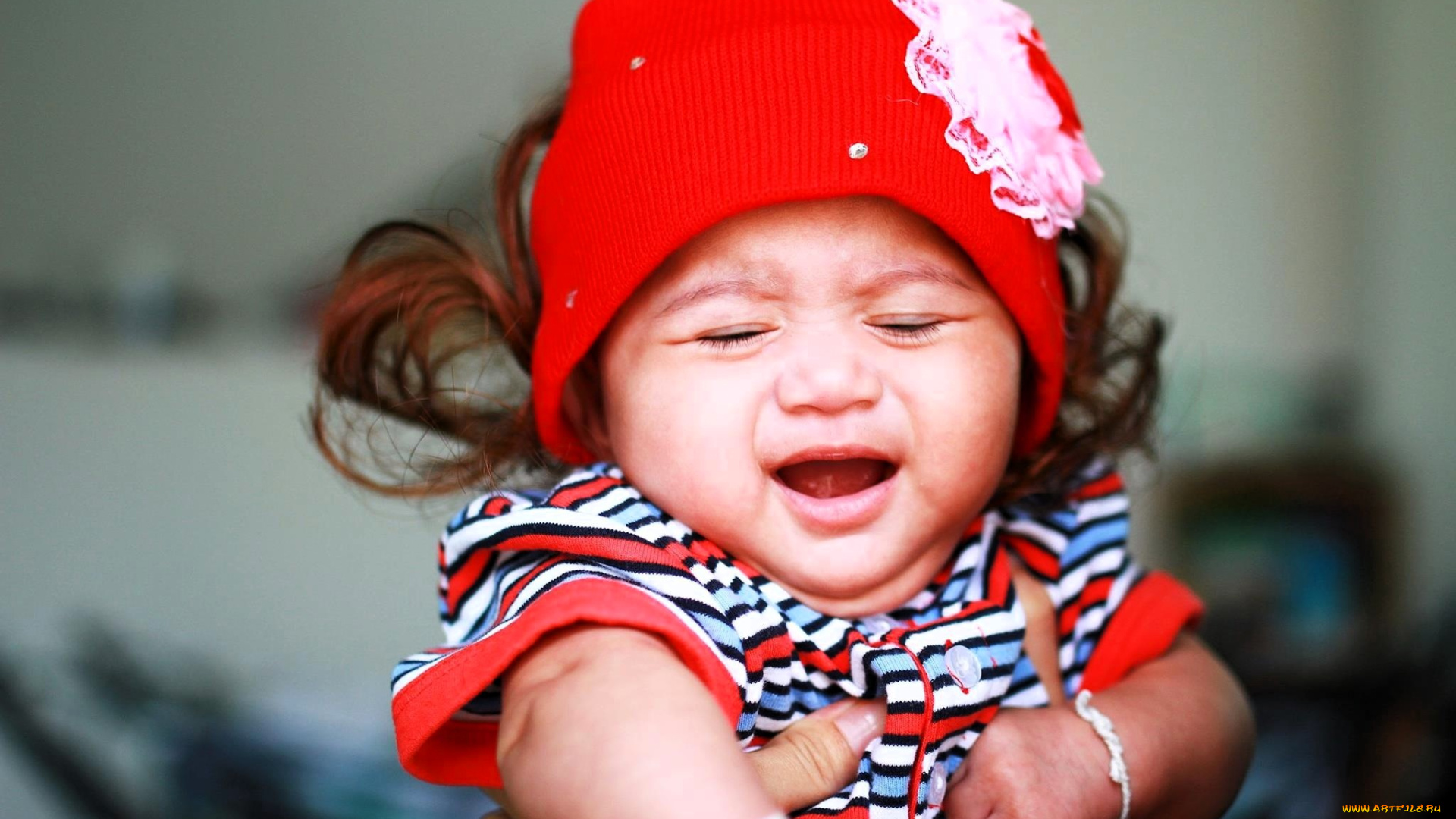 разное, дети, девочка, ребенок, каприз, шапочка