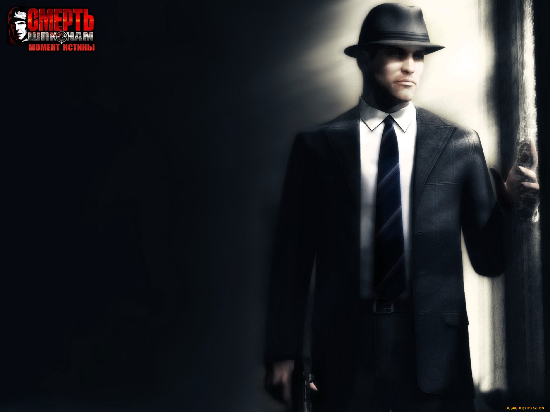 видео, игры, смерть, шпионам, , момент, истины, разведчик, костюм, шляпа, галстук, пистолет