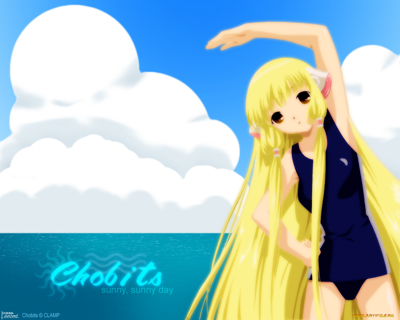 аниме, chobits