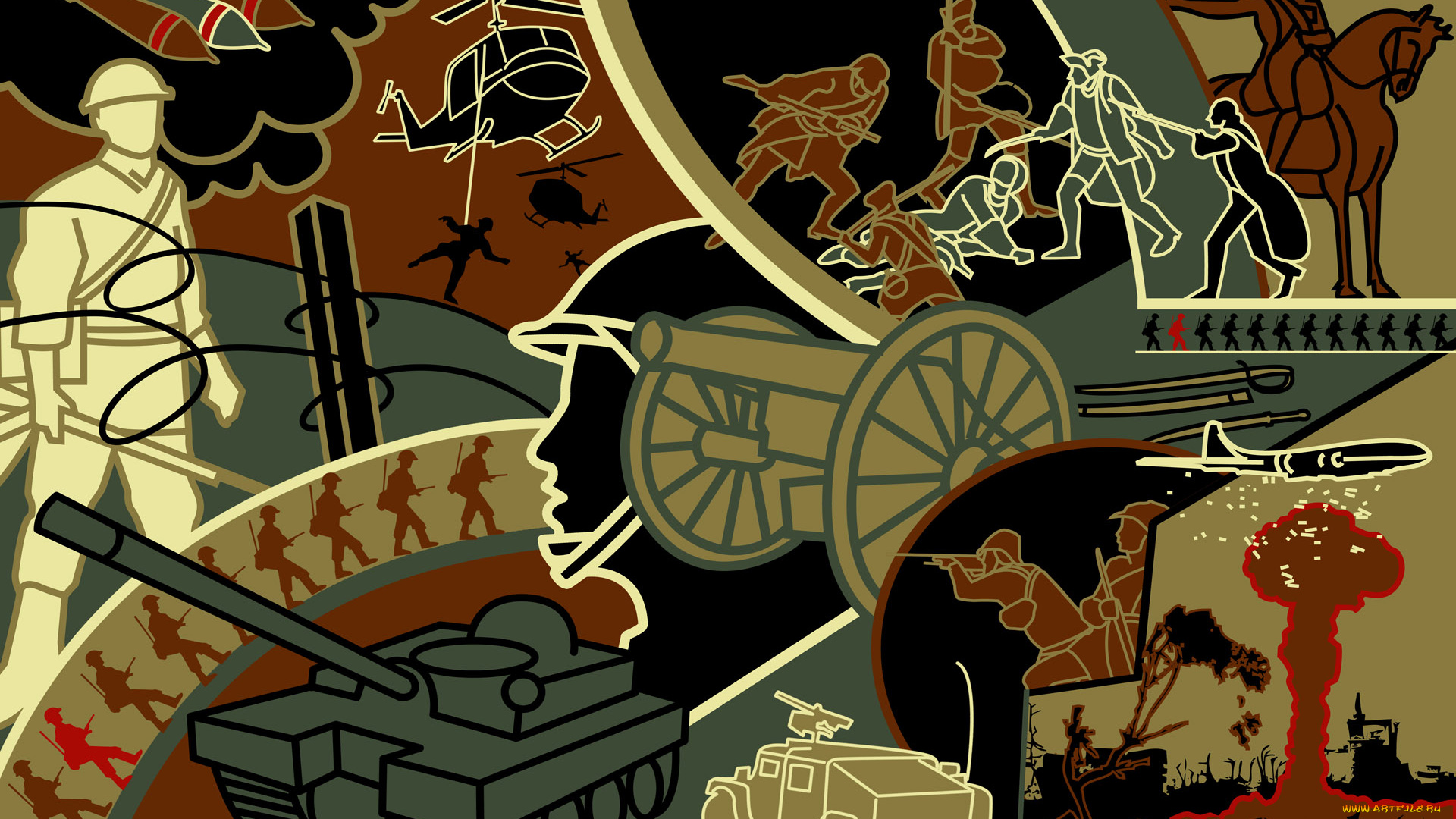 рисованные, другое