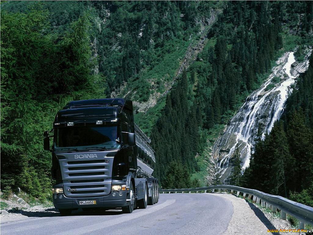 scania, 420, автомобили, лес, горы, машина, грузовик, дорога