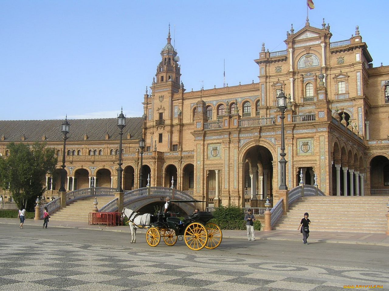 города, севилья, испания