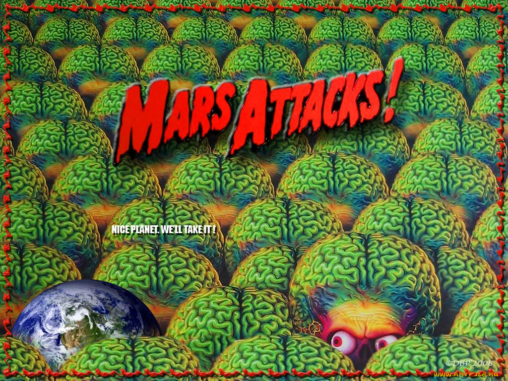 кино, фильмы, mars, attacks