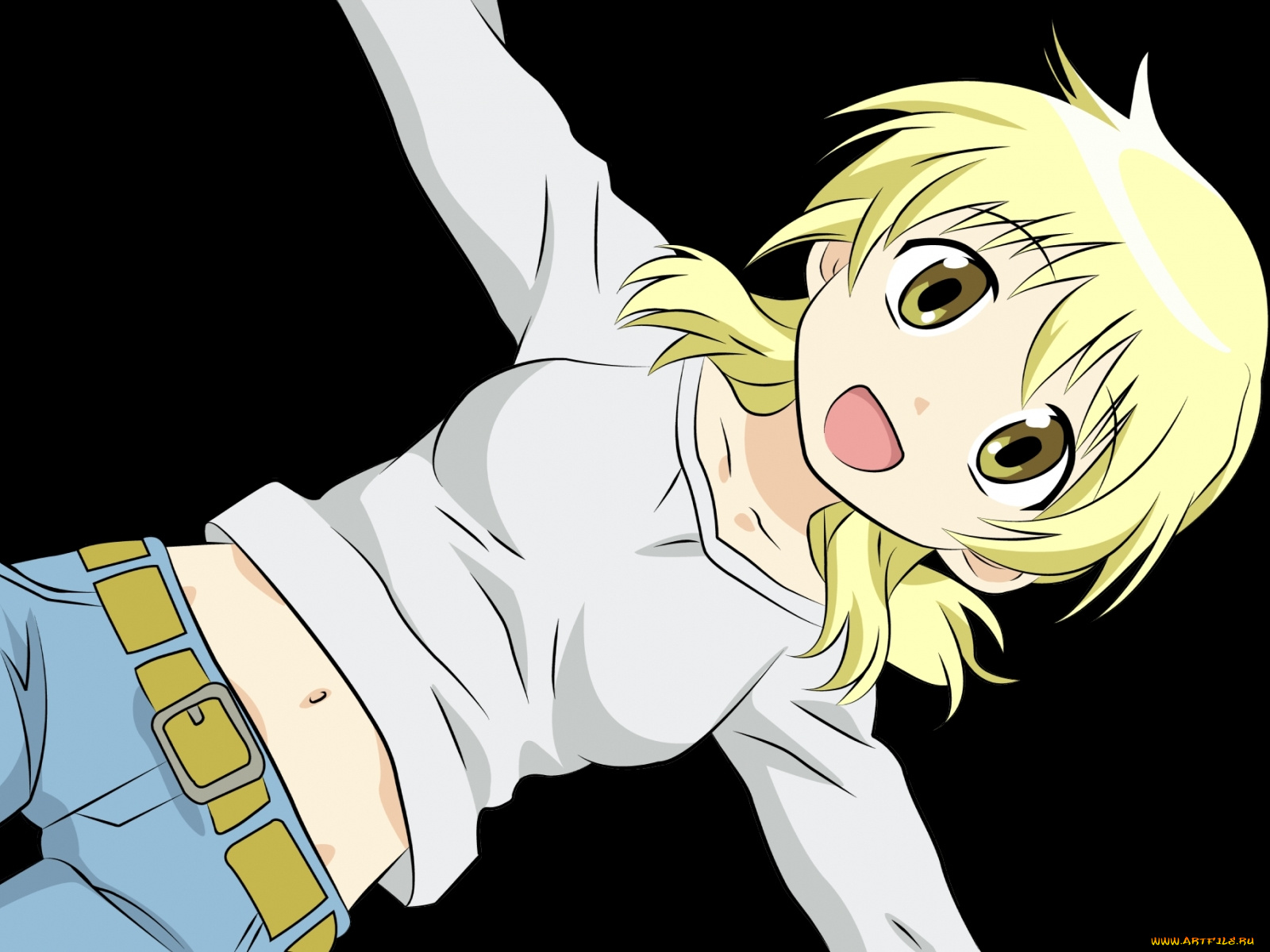 аниме, hidamari, sketch