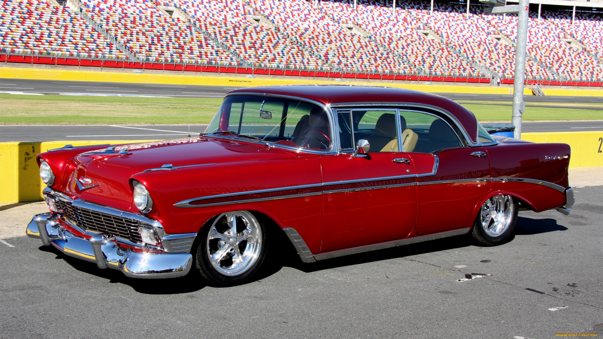 1956, chevrolet, bel, air, автомобили