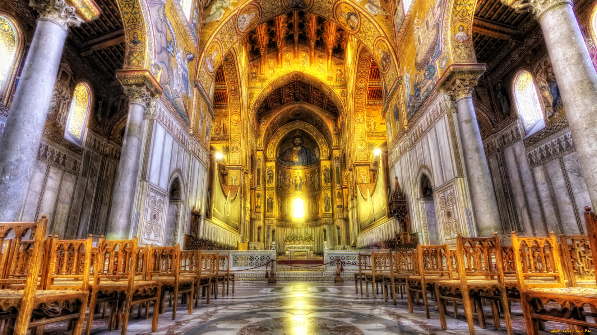 интерьер, убранство, роспись, храма