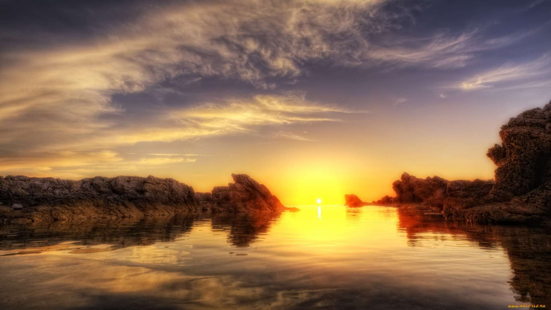 природа, восходы, закаты