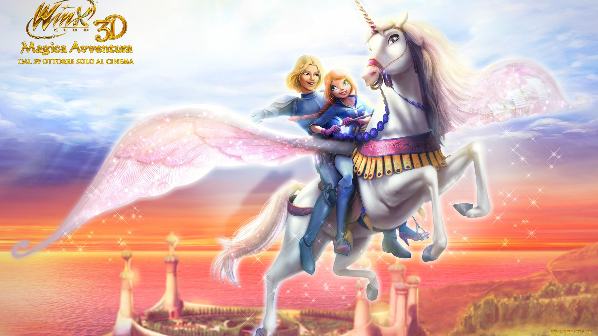 winx, club, 3d, magic, adventure, мультфильмы