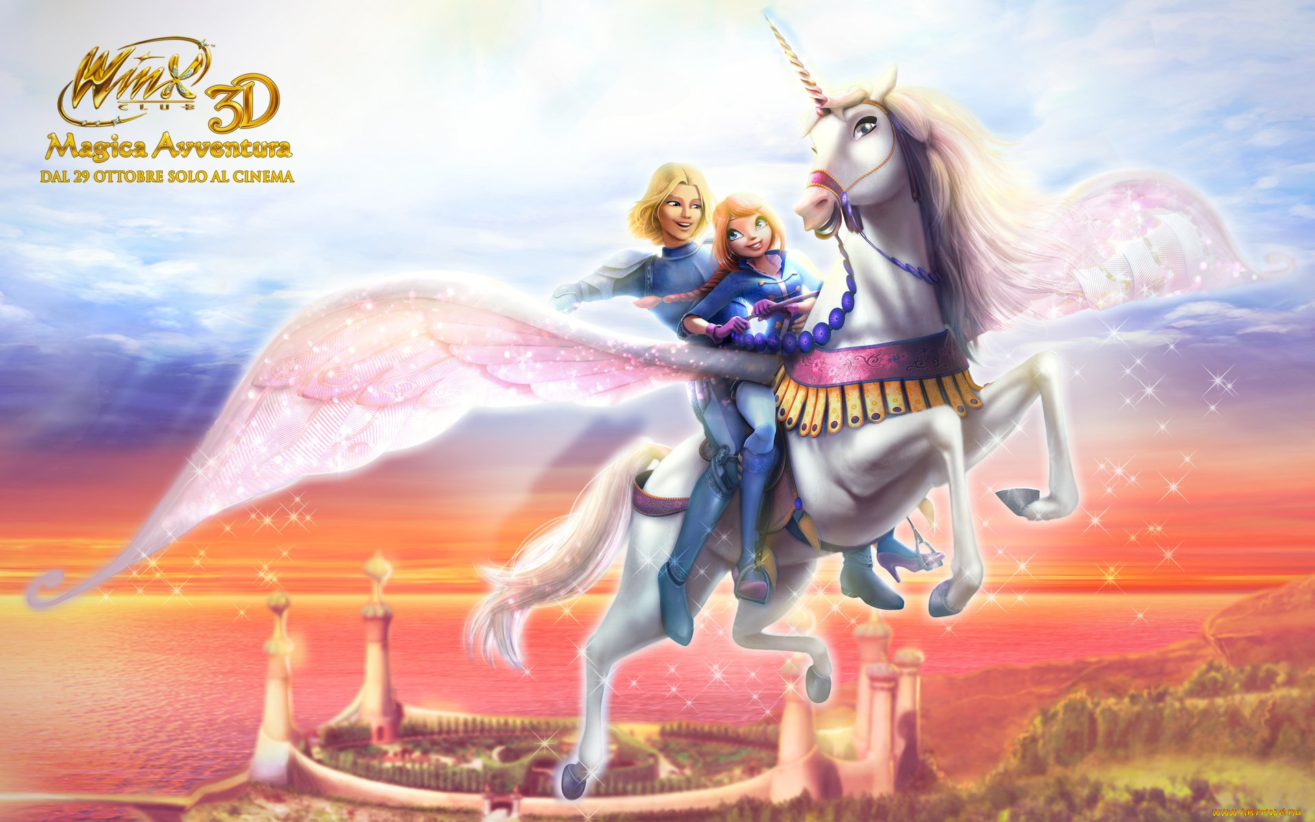 winx, club, 3d, magic, adventure, мультфильмы