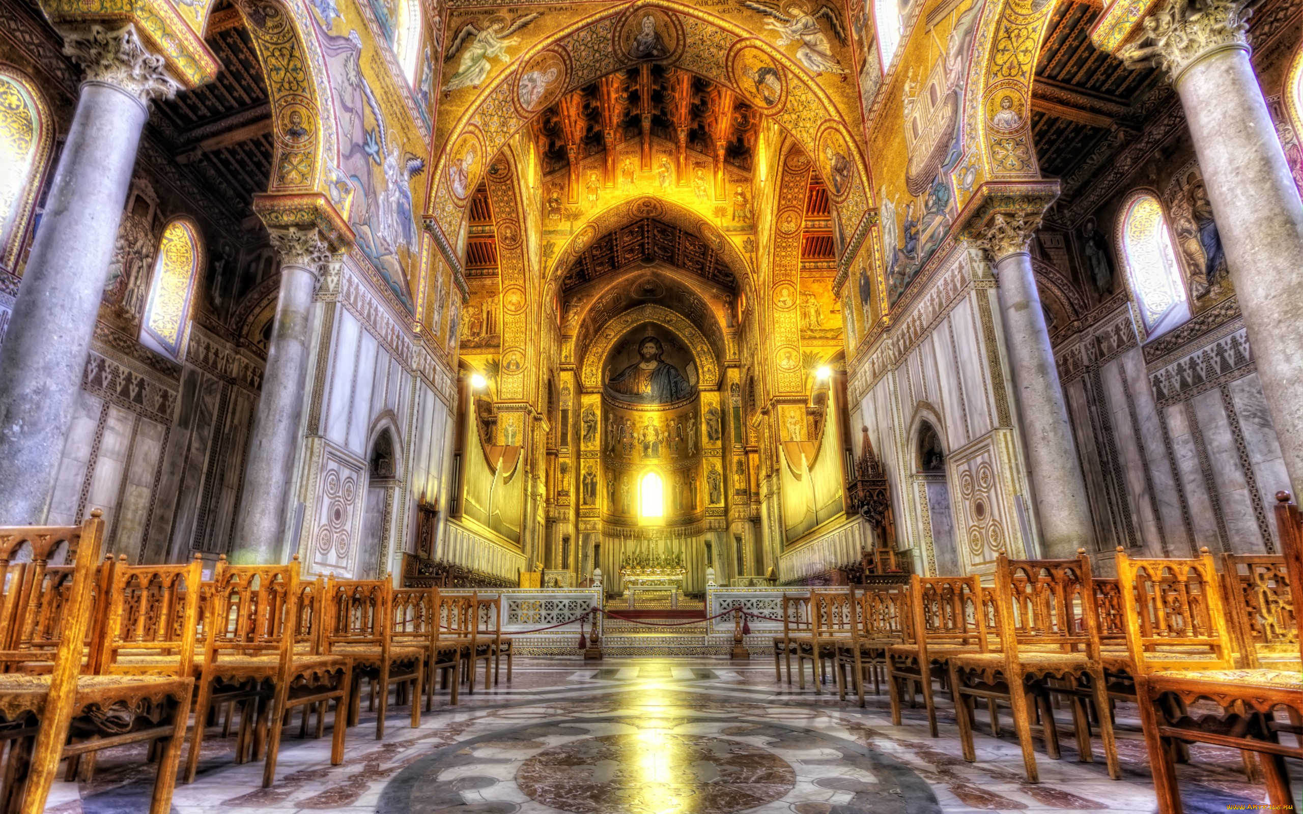 интерьер, убранство, роспись, храма