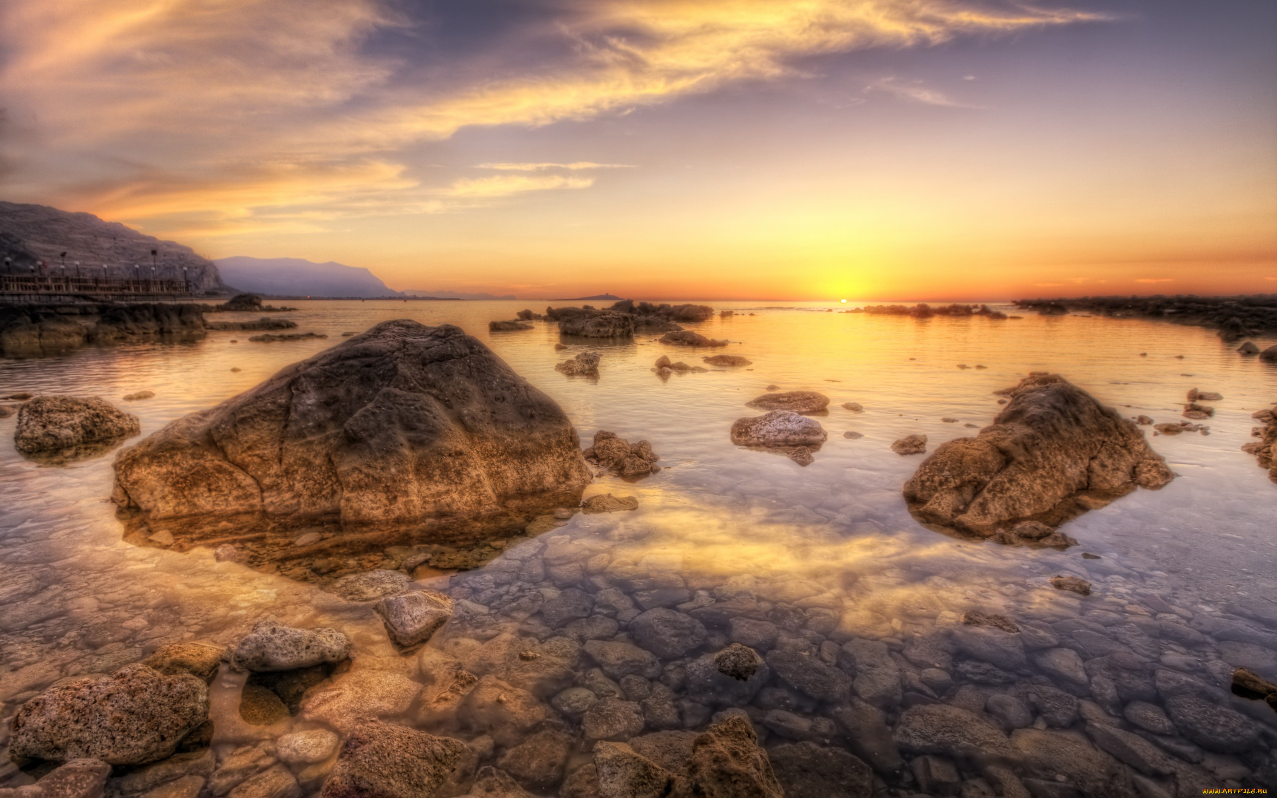 природа, восходы, закаты