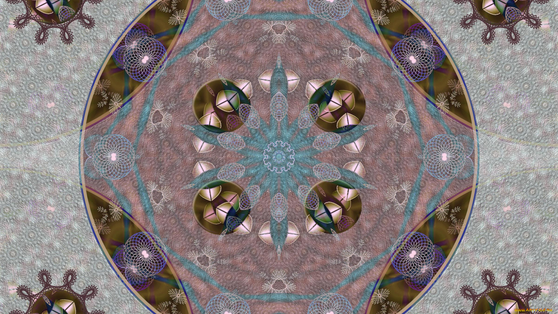 3д, графика, fractal, фракталы, узор