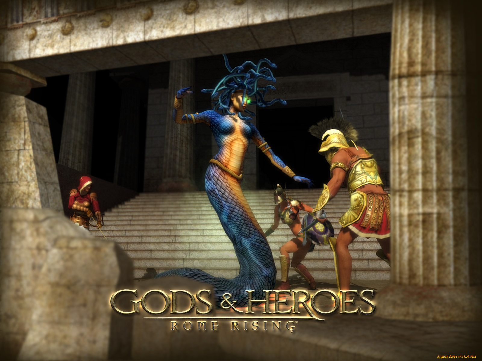 gods, heroes, rome, rising, видео, игры