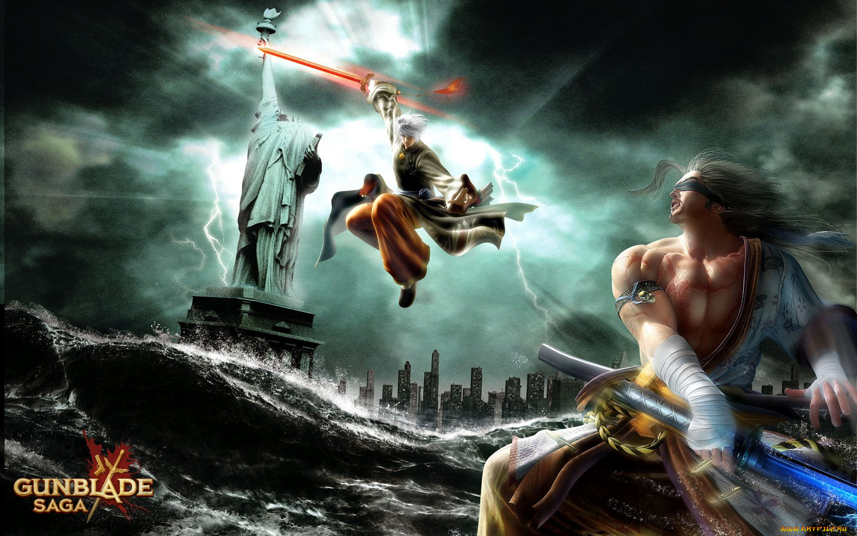 gunblade, saga, видео, игры