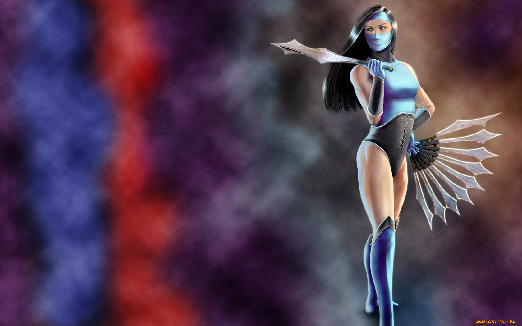 mortal, kombat, видео, игры, kitana