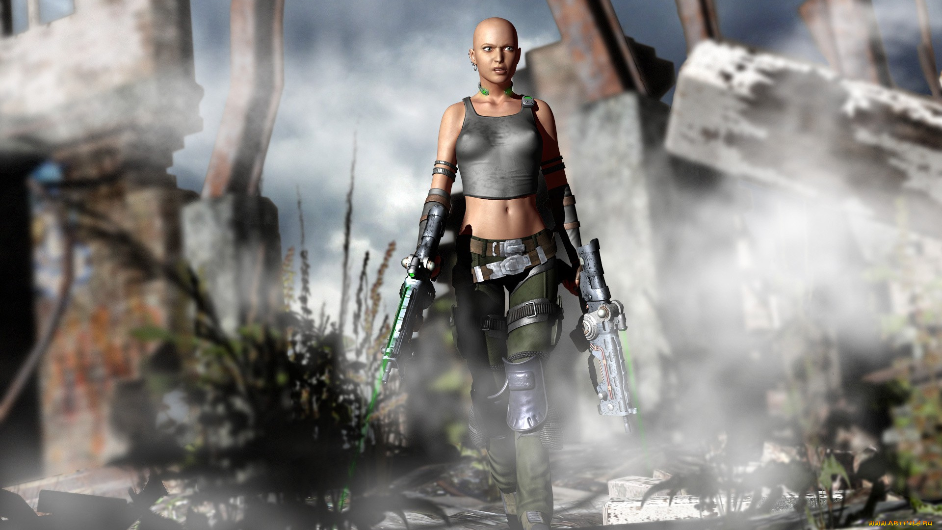 3д, графика, fantasy, фантазия, katniss