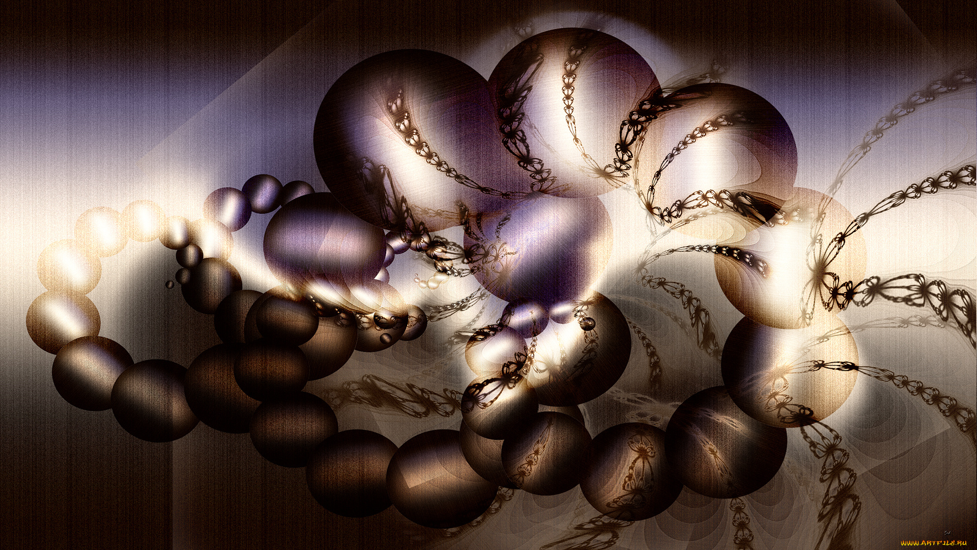 3д, графика, fractal, фракталы