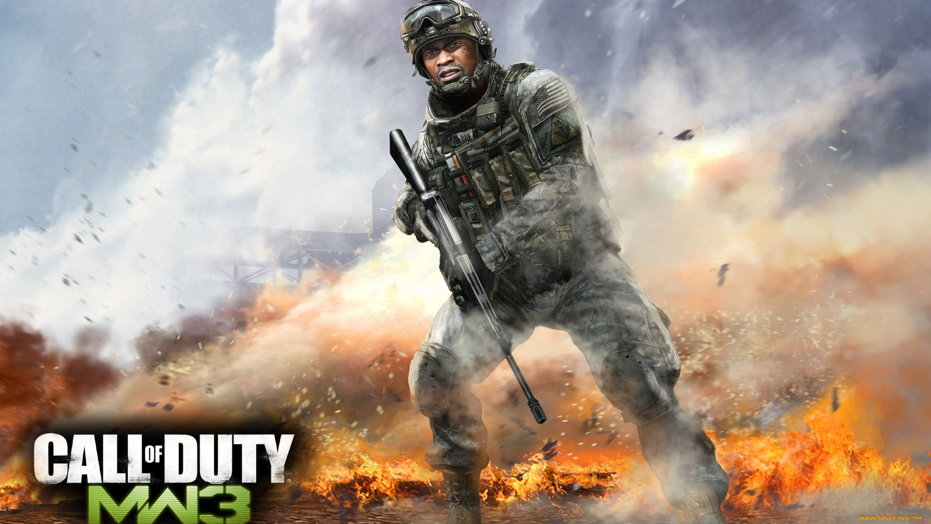 call, of, duty, modern, warfare, видео, игры, 3