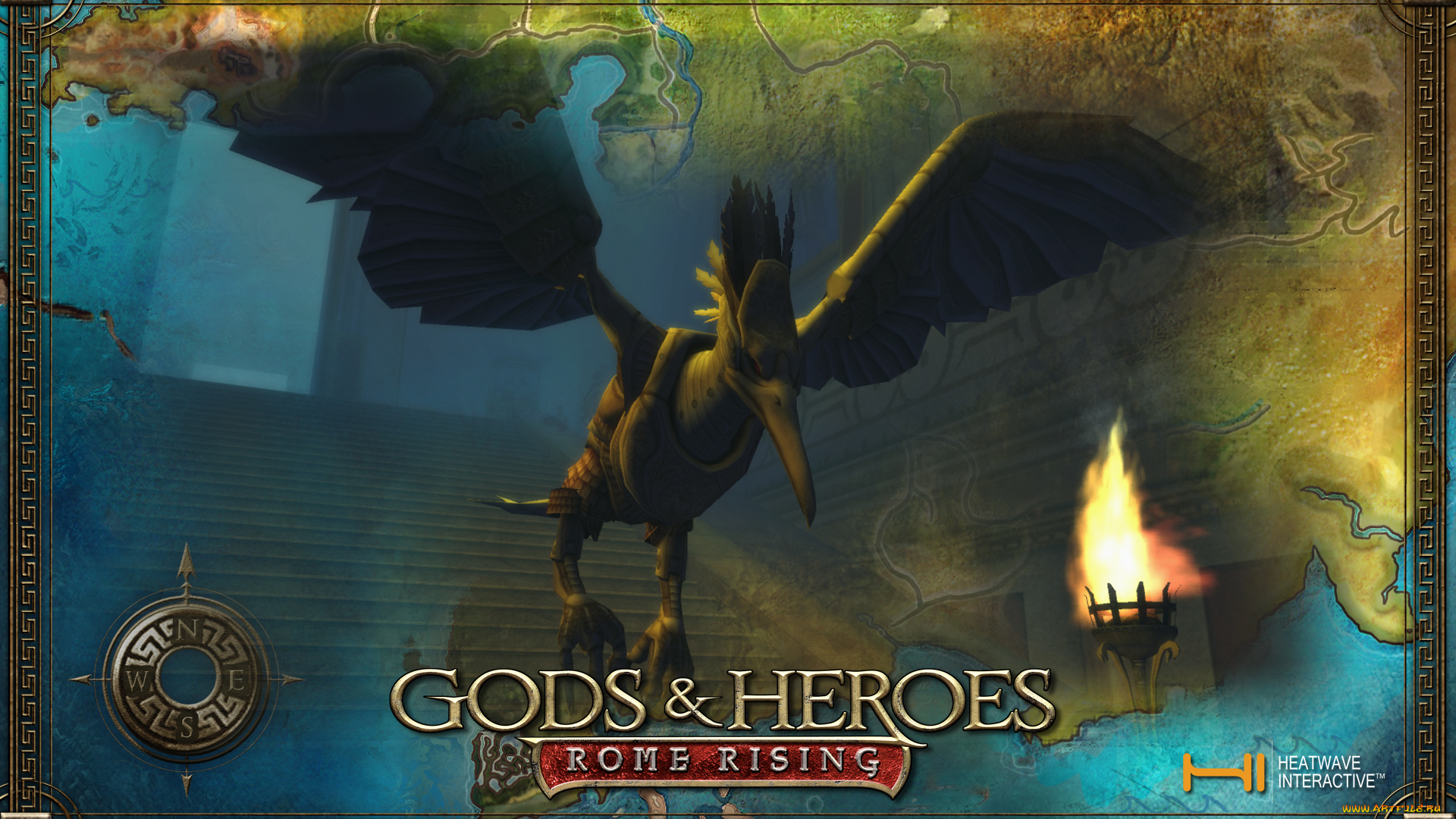 gods, heroes, rome, rising, видео, игры