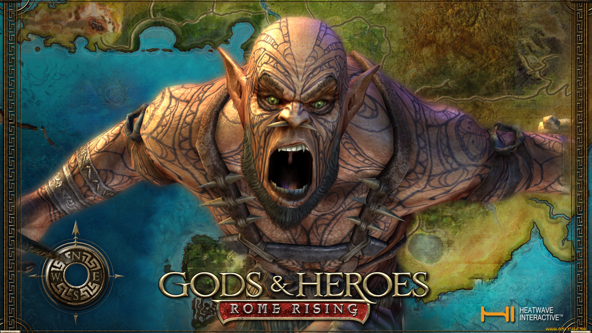gods, heroes, rome, rising, видео, игры