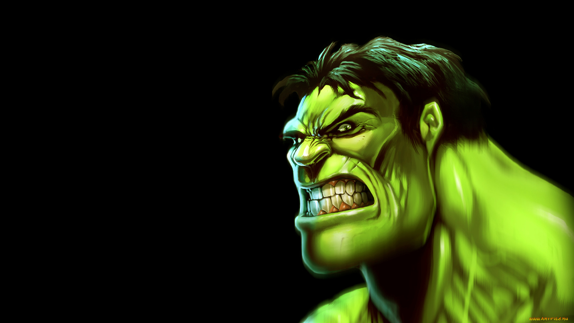 халк, рисованные, комиксы, hulk, зеленый, злой, комикс