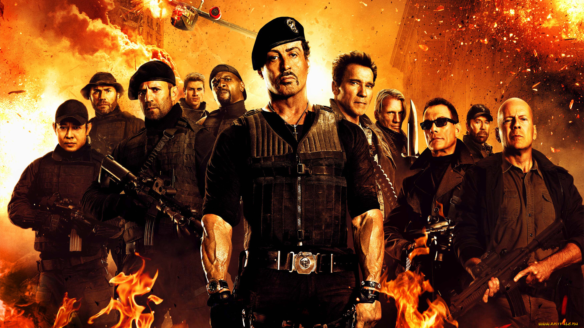 неудержимые, кино, фильмы, the, expendables, 2