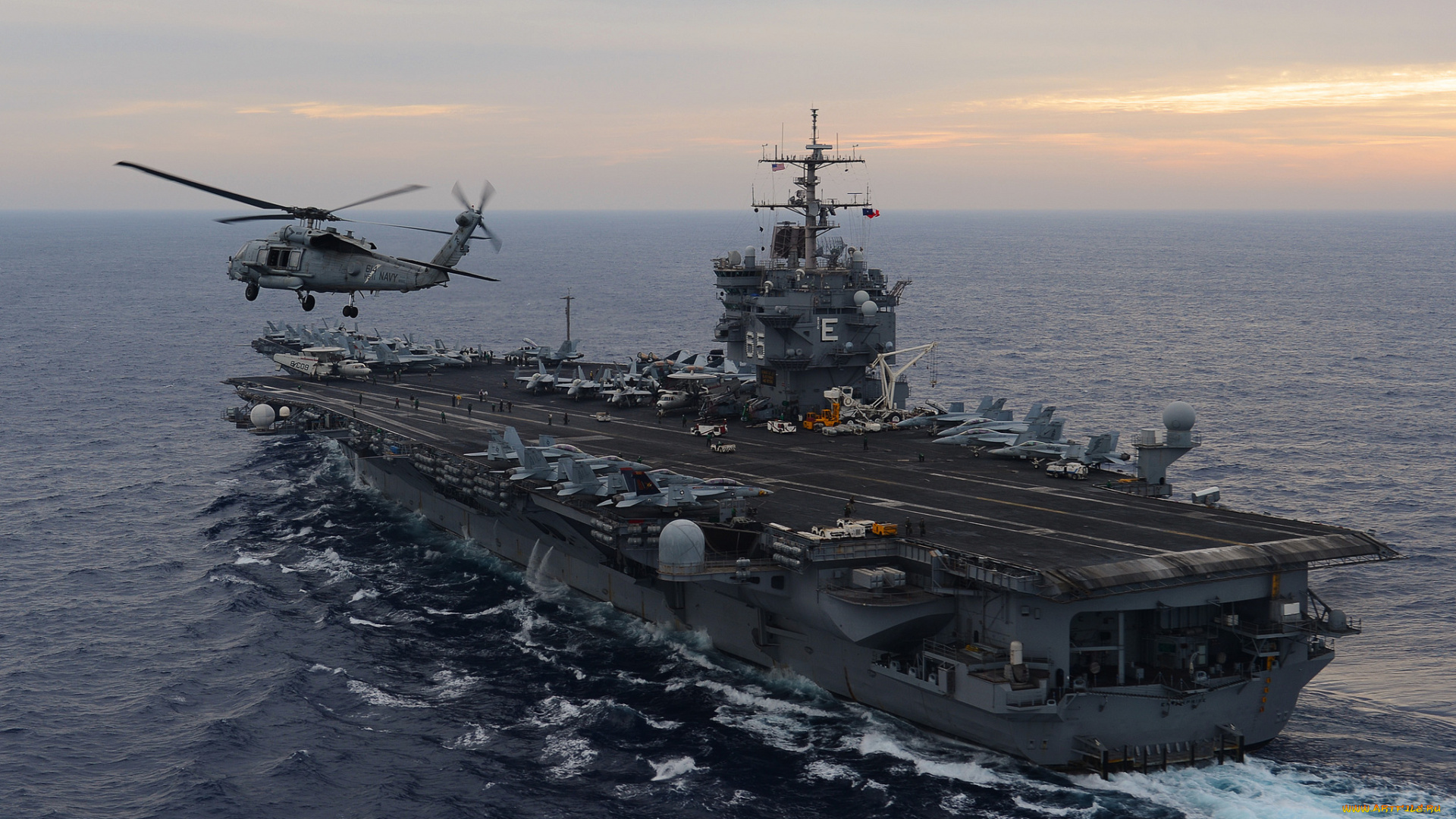 uss, enterprise, корабли, авианосцы, вертолётоносцы