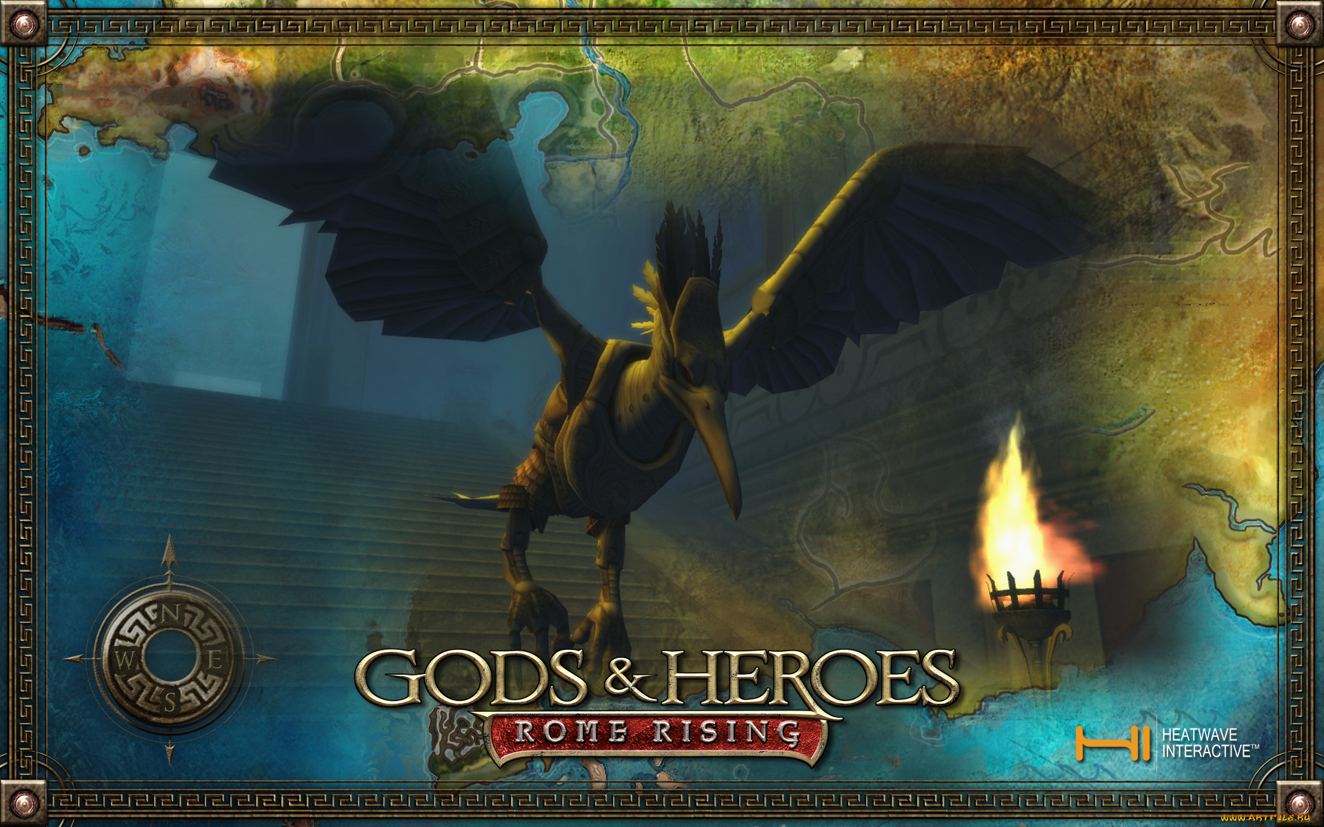 gods, heroes, rome, rising, видео, игры