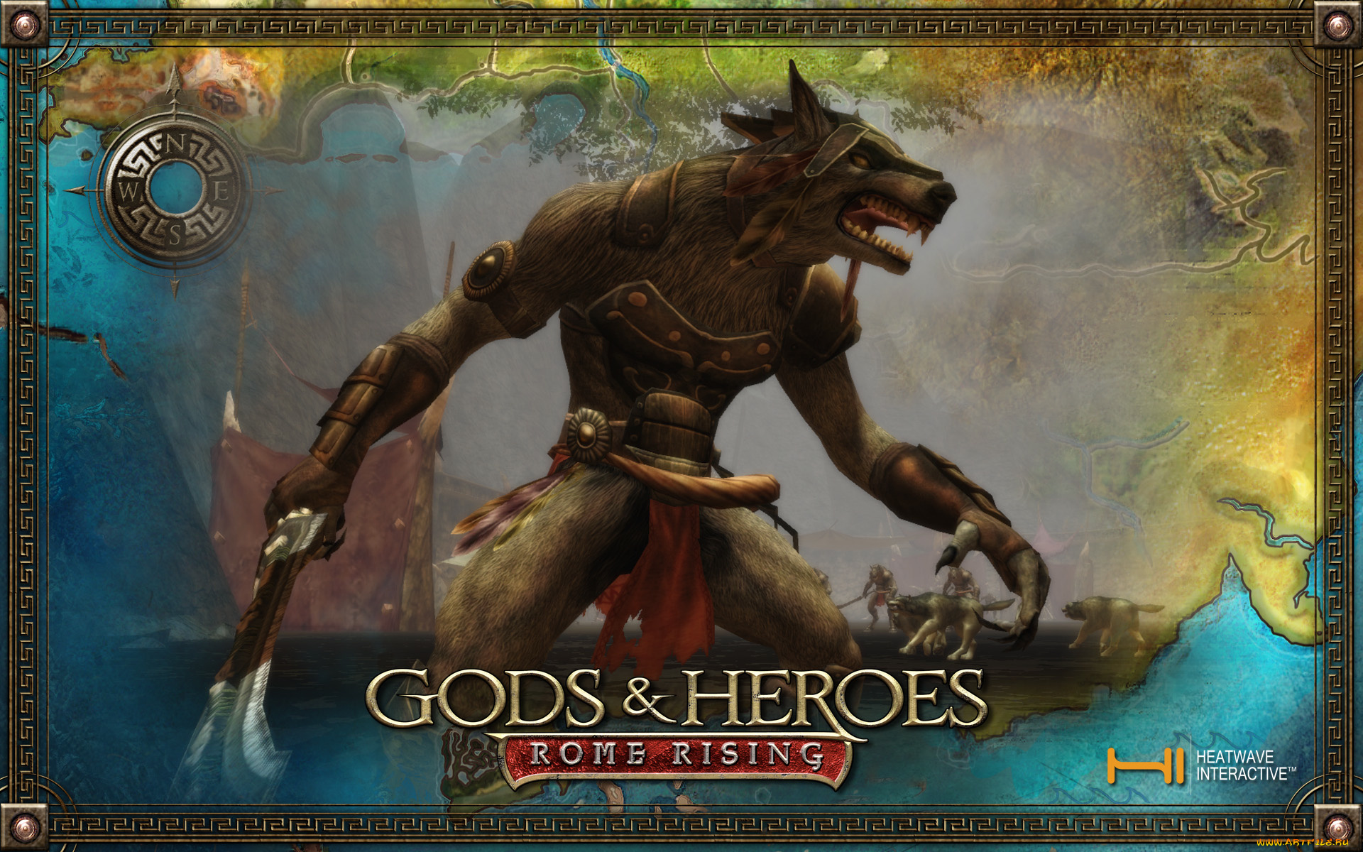 gods, heroes, rome, rising, видео, игры