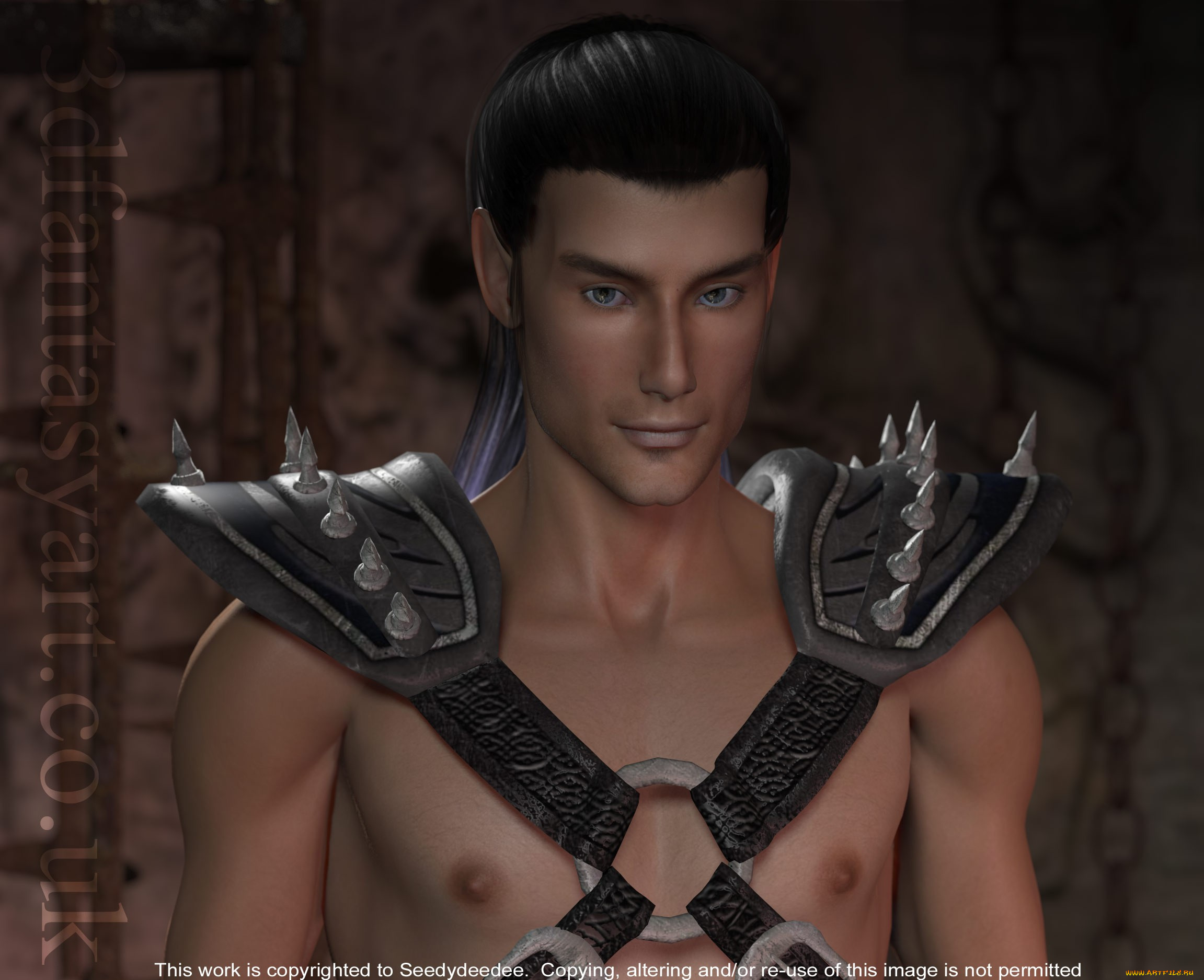 3д, графика, elves, эльфы, unexpected, benevolence